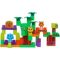 Build Me Up Maxi Happy Jungle Home Building Bricks Playset – 42 Pieces