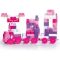 Dolu Unicorn Pink Jumblocks Big Building Blocks Bag – 50 pieces