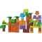 Build Me Up Maxi Happy Jungle Life Building Bricks Playset – 32 Pieces