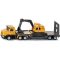 Siku Diecast Low Loader Truck With Excavator 1611