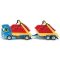 Siku Diecast Skip Truck and Trailer Car 1695