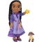 Disney Wish Singing Asha Doll with Valentino and Star