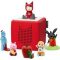 tonies TonieBox with 5 Preschool Favourites Audio Character Bundle – Red