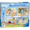 Ravensburger 4 in A Box Puzzles – Bluey