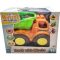 Build Me Up Large Orange Truck with Blocks