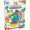 3D Colour-In Puzzle Globe