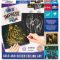 Out to Impress Gold and Silver Foiling Art