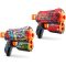 XSHOT Skins: Flux Blaster 2 Pack with 16 Darts by ZURU (Styles Vary)