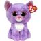 Ty Beanie Boos – Cassidy the Purple Cat 24cm Soft Toy