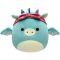 Original Squishmallows 7.5′ Soft Toy – Tatiana the Teal Dragon with Bandana