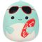 Original Squishmallows 7.5-Inch Soft Toy – Perry the Teal Dolphin