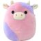 Original Squishmallows 7.5′ Soft Toy – Patty the Pink and Purple Cow