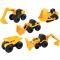 Team Power 16cm Construction Trucks – 5 Pack