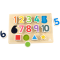 Early Learning Centre Wooden Shape and Number Puzzle