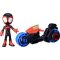 Marvel Spidey and His Amazing Friends – Miles Morales with Motorcycle Set