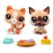 Littlest Pet Shop Series 1 Generation 7 – Bark Cuterie Pet Pairs Figures