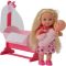 “Evi Love Babysitter Doll, Cradle and Baby Playset”