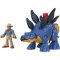 Imaginext Jurassic World Dominion Stegosaurus and Dr. Grant