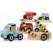 Early Learning Centre Wooden Emergency Car Transporter Vehicle