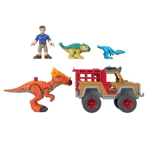 “Imaginext Jurassic World – Camp Cretaceous Vehicle, Figure and Dinos Pack”