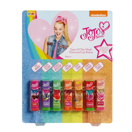 JoJo Siwa Days of the Week Flavoured Lip Balms