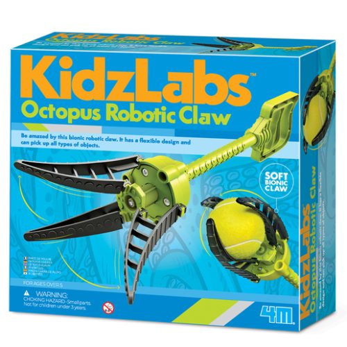 KidzLabz Octopus Robotic Claw STEM Set