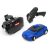 Kobotix Real Racer First Person View RC Car with Headset – Blue