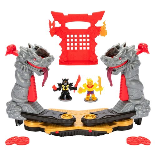 Legends of Akedo Ninja Fury Ninja Star Battle Arena with 2 Battling Figures