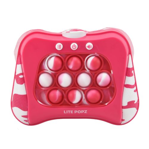 Lite Popz Push Button Fidget Game – Pink Camo