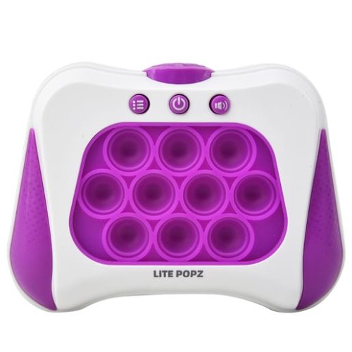 Lite Popz Push Button Game – Purple