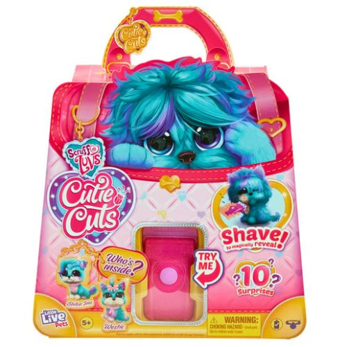 Little Live Pets Scruff-a-Luvs Cutie Cuts – Blue Soft Toy