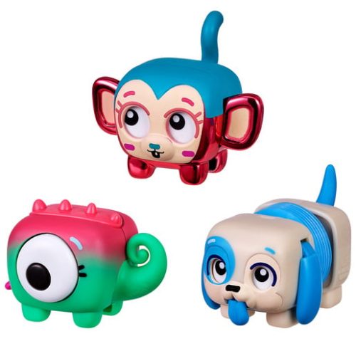 Little Live Pets Squirkies Metallic Cheeky Pop Monkey 3 Pack