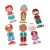 Little Lot Bathtime Dressing Up Stickies Bath Toy