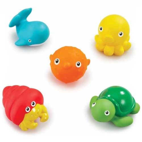 Little Lot Bathtime Ocean Friends Squirters Bath Toy