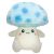 Living on the Veg Mushroom 15cm Soft Toy (Styles Vary)