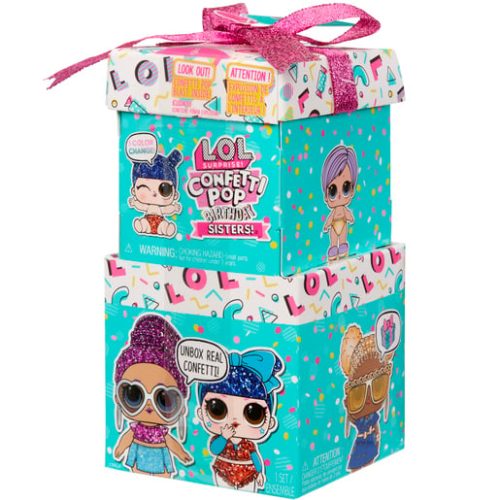 LOL Surprise! Confetti Pop Birthday Sisters Doll (Styles Vary)