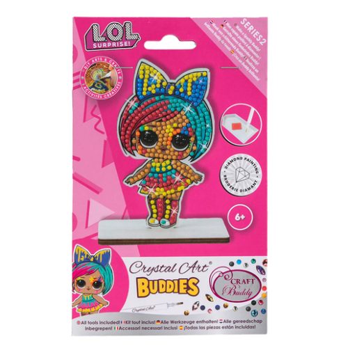 LOL Surprise! Crystal Art Buddy Craft Set