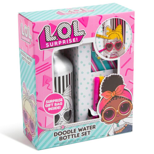 LOL Surprise! Doodle Water Bottle Set
