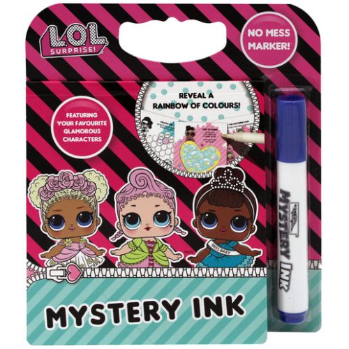LOL Surprise! Mystery Ink Mess Free Colouring Book