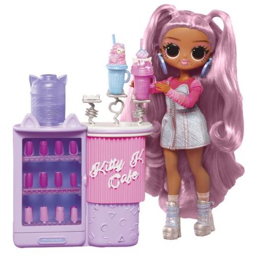 LOL Surprise! Outrageous Millennial Girls – Sweet Nails Kitty K Cafe Playset