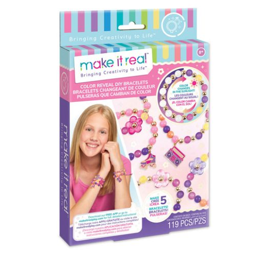 Make It Real Colour Reveal DIY Bracelets Craft Set