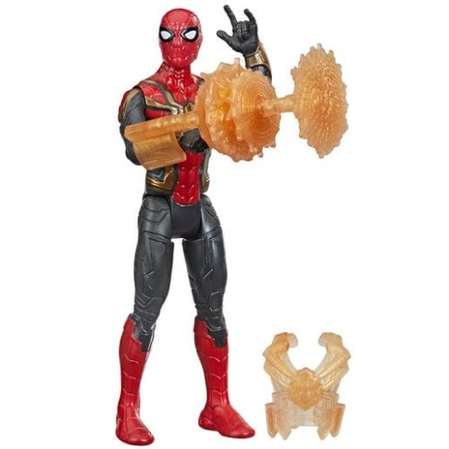 Marvel Spider-Man Mystery Web Gear – Iron Spider Integrated Suit 15cm Figure