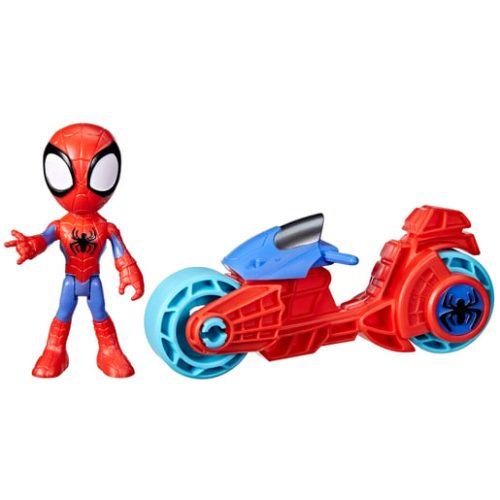 Marvel Spidey and His Amazing Friends – Spidey with Motorcycle Set