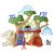 Marvel Spidey and His Amazing Friends Dino-Webs Treehouse Playset