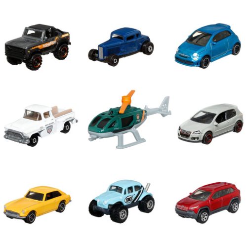 Matchbox Adventures 9 Car Set