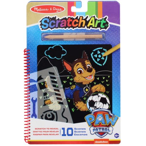 Melissa & Doug Paw Patrol Scratch Art Activity Book (Styles Vary)