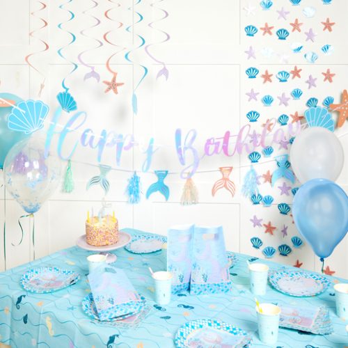 Mermaid Mega Party Kit – 116 Pieces