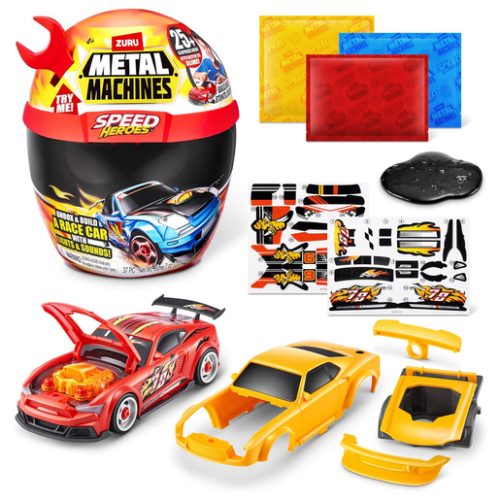 Metal Machines Speed Heroes Surprise Playset by ZURU (Styles Vary)