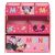 Minnie Mouse Pink Wooden Toy Organiser with 6 Storage Bins