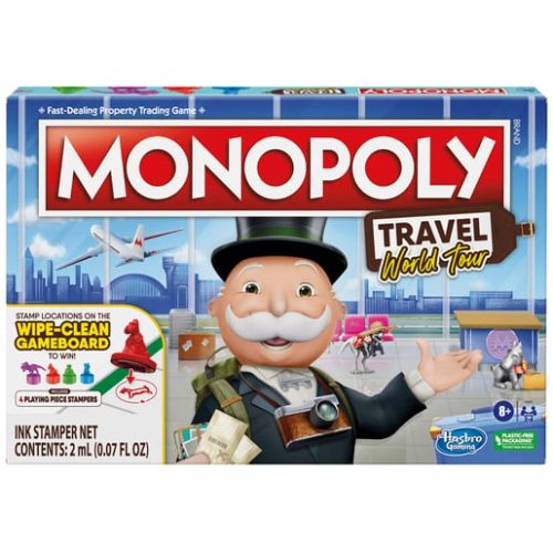 Monopoly Travel World Tour Board Game